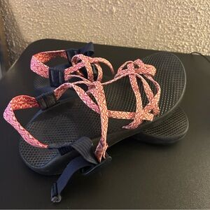 Chaco's Womens ZX/2 Classic Fusion Rose Comfort Outdoor Sandals Size 10 Shoes